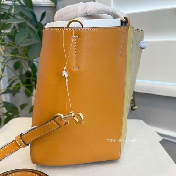 🔥NeW! $598 Tory Burch Color Block Satchel - Picture 12 of 15